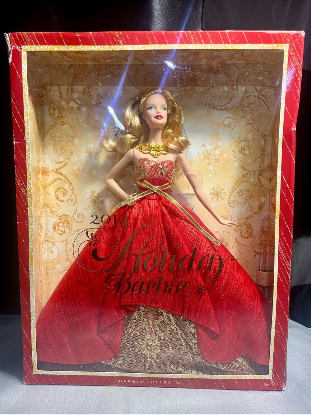 NIB! 2014 Holliday Collector Barbie NRFB